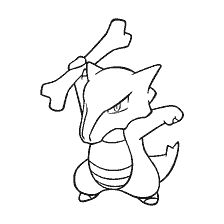coloring page: Coloring Pokemon Marovak