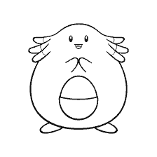 coloring page: Cancey's Pokemon Coloring