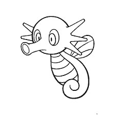 coloring page: Horsey's Pokemon Coloring