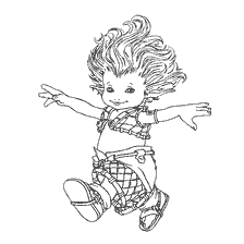 pagina da colorare: Colorare Barakhlush da Arthur e miniput