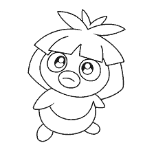 coloring page: Picture for coloring Pokémon Torment