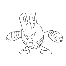 coloring page: Coloring Pokemon Elekid for Children