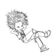 pagina da colorare: Prince Arthur in Art&ugrave; Colorazione e Miniput