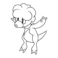 coloring page: Pokemon Magbai Coloring