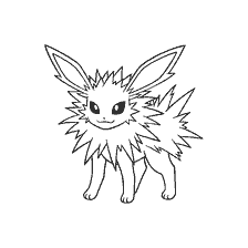 coloring page: Coloring Pokemon Joltheon