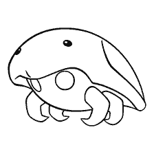 coloring page: Coloring Pokemon Kabuto