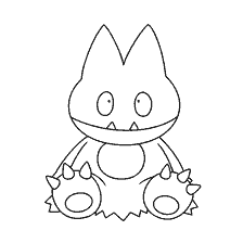 coloring page: Coloring Pokemon Manchlax
