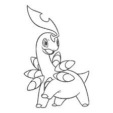 coloring page: Coloring Pokemon Bayleaf