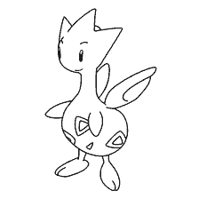 coloring page: Pokemon Togetik in coloring
