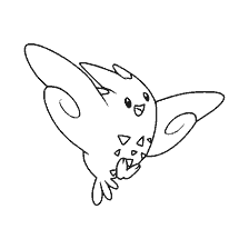 coloring page: Coloring Pokemon - Togekiss