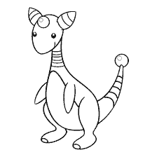coloring page: Coloring Pokemon Amfaros