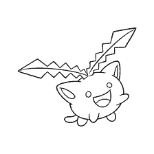 coloring page: Pokemon Hoppip for coloring
