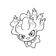 coloring page: Misdrivus - Pokémon for coloring