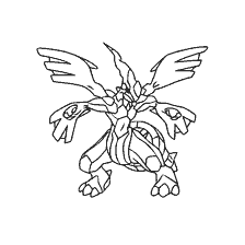 kolorowanka: Kolorowanki przez Zekrom z Pokémon