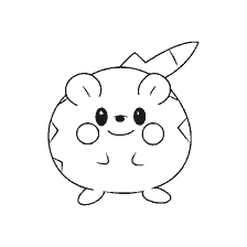 kolorowanka: Kolorowanki Pokemon Togedemaru