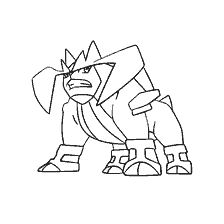 kolorowanka: Pokemon kolorowanki Terracion