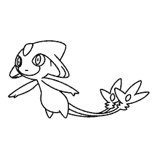 kolorowanka: Kolorowanki Pokemon Legendary Pokemon Azelf