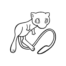 kolorowanka: Kolorowanki legendarnego Pokemon Mew