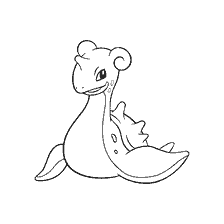 kolorowanka: Pokemon kolorowanki przez Lapras