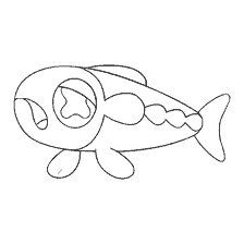 kolorowanka: Pokemon Vishivashi do kolorowania