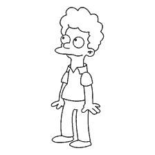 coloring page: Coloring Rod Flanders from The Simpsons