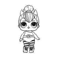kleurplaat: Kleurpop LOL Spice Series 2 (tekening Perchinka's)