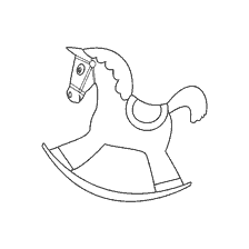 pagina da colorare: Cavallo di pittura