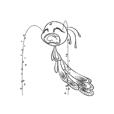 pagina da colorare: Kwami-Pawlin Duusu di Lady Bug e Super Cat