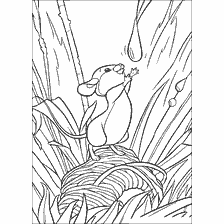 coloring page: Bambi Mouse Coloring
