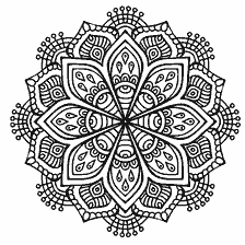 kolorowanka: Mandala do malowania ze szczegółowym wzorem