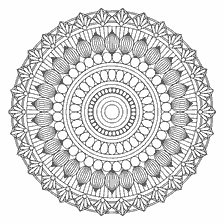 kolorowanka: Kolorowanki mandala