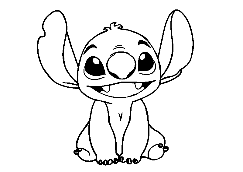 Lilo and stitch adventures coloring page